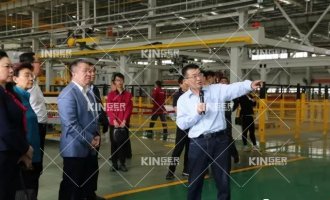 【新闻】全国政协委员教科卫体委员会副主任、科技部原副部长曹健林携带全国政协调研组莅临问鼎国际机械人调研