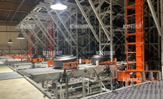 【产品动态】问鼎国际机械人两驾马车助力生胎智能物流——高速堆垛机和高速EMS，让生胎智能造作驶入高效快车路！